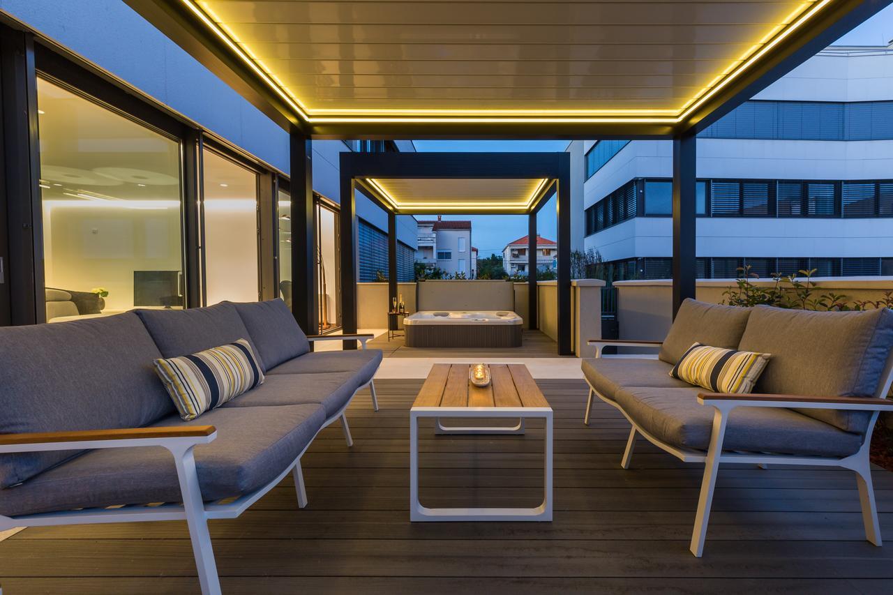 Shell Luxury Residences With Pool And Whirlpool Zadar Zewnętrze zdjęcie