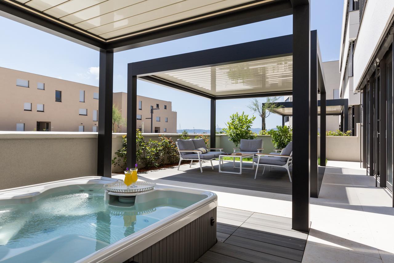 Shell Luxury Residences With Pool And Whirlpool Zadar Zewnętrze zdjęcie