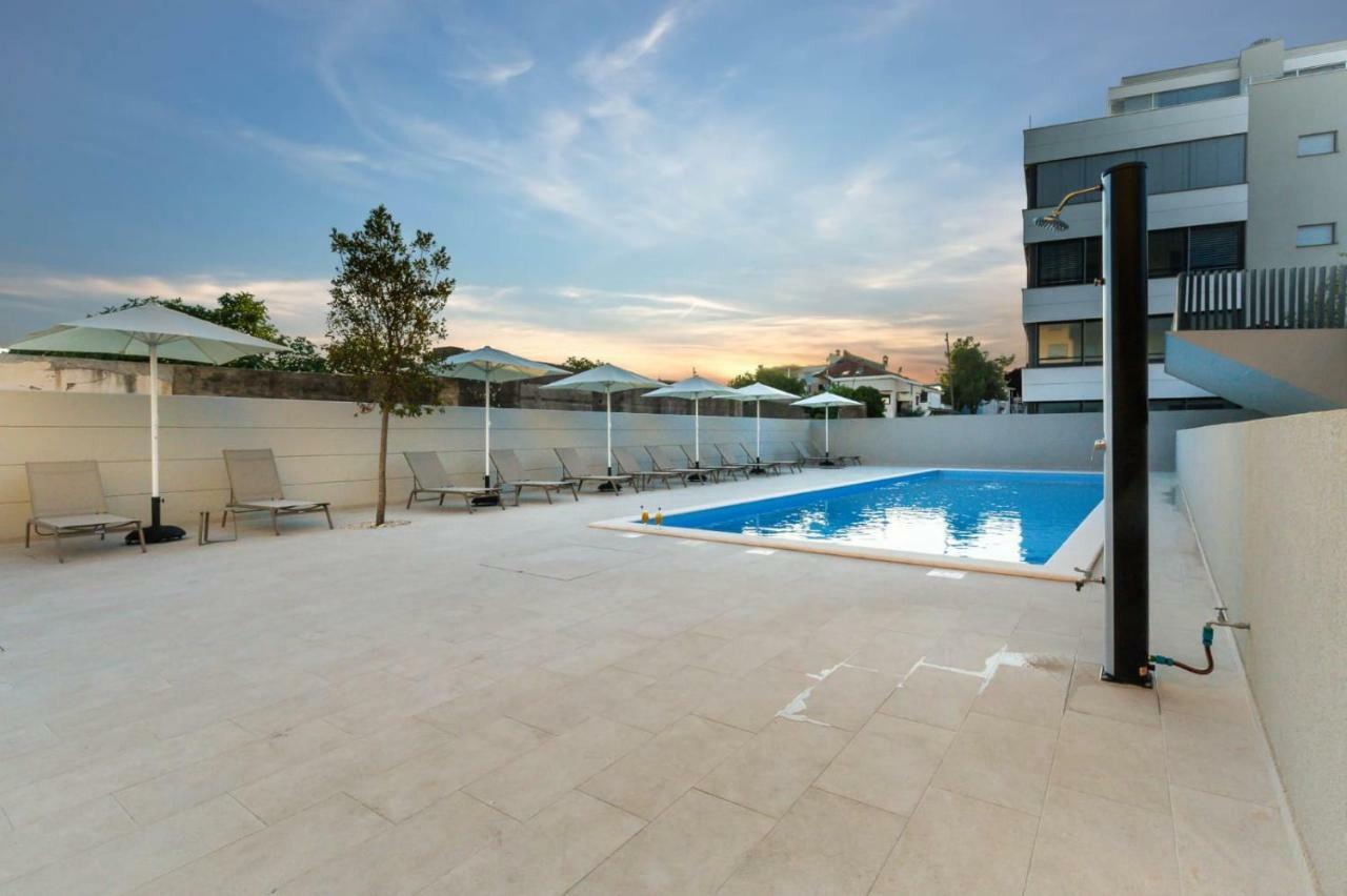 Shell Luxury Residences With Pool And Whirlpool Zadar Zewnętrze zdjęcie
